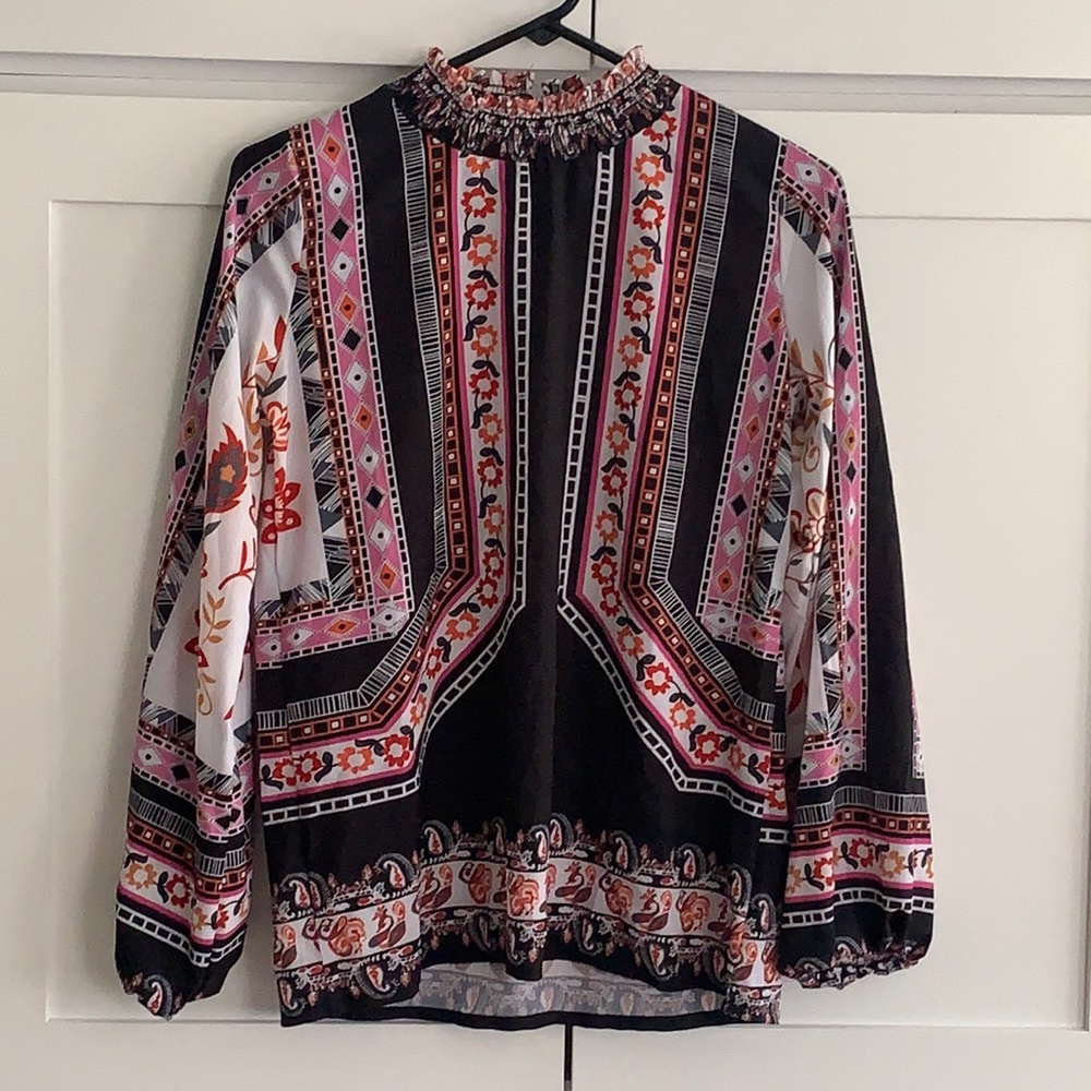 Women’s high neck blouse